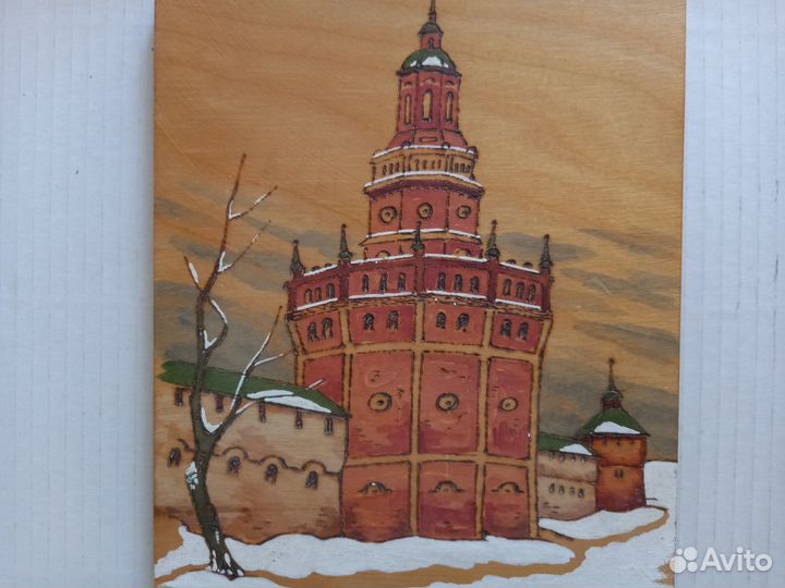 Настенные панно дерево, эмаль СССР