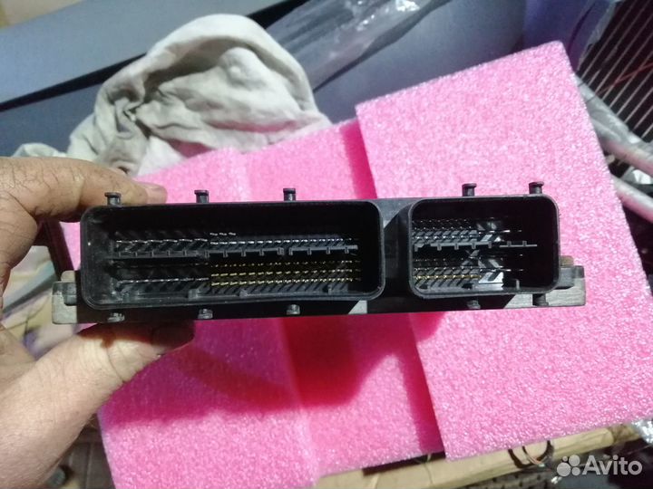 Эбу двигателя 1KR-FE Toyota Vitz 90 Belta