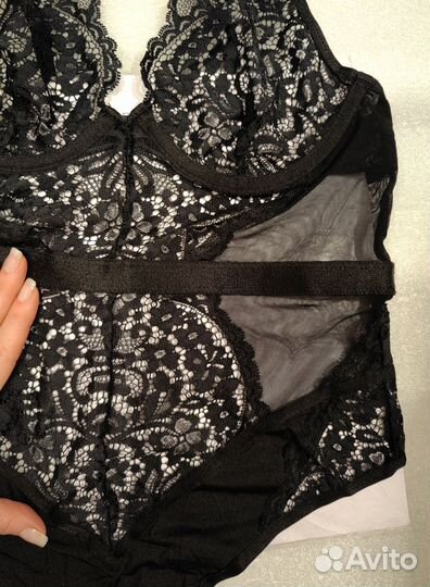 Кружевное боди hunkemoller XS и S