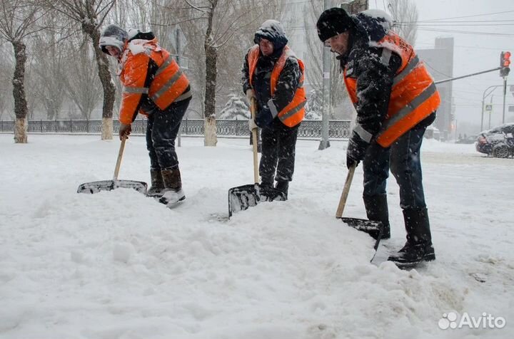 Уборка снега, уборка территорий
