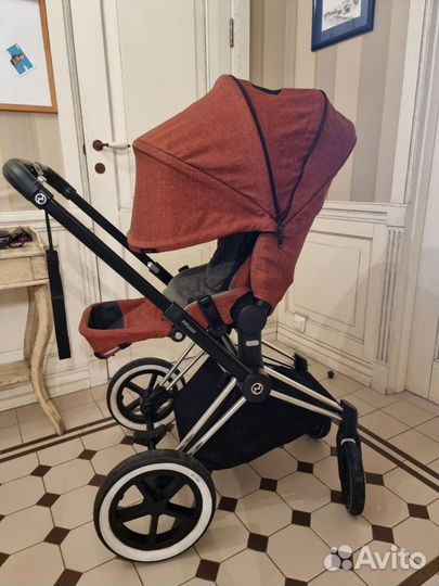 Детская коляска 3 в 1 cybex priam