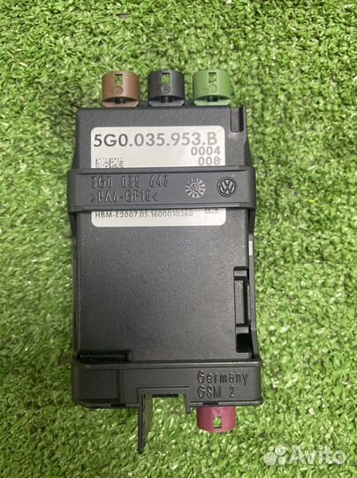 Блок usb vag 5g0035953b passat b8
