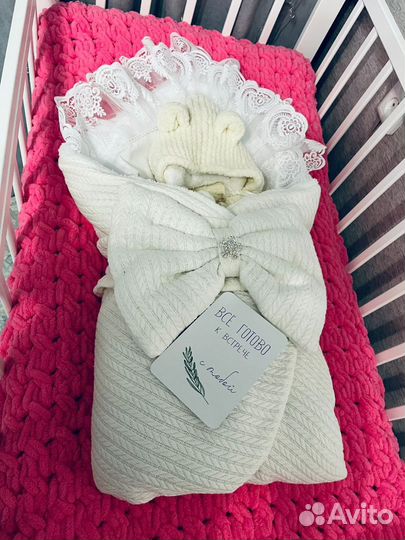 Конверт на выписку зимний новый