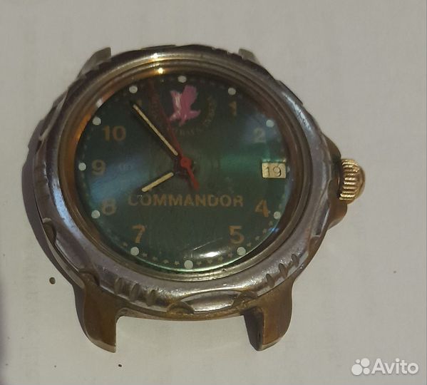 Часы СССР командор