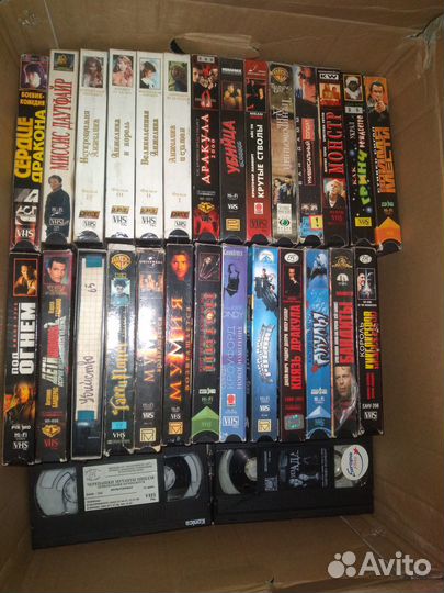 Видеокассеты лицензия более 100 шт