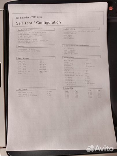 Принтер HP LaserJet P2015