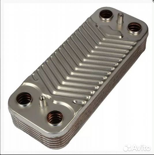 Теплообменник вторичный гвс для котла Bosch Gaz 30