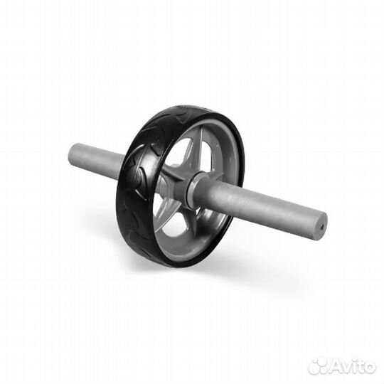 Ролик гимнастический колесо пресса пластик резина