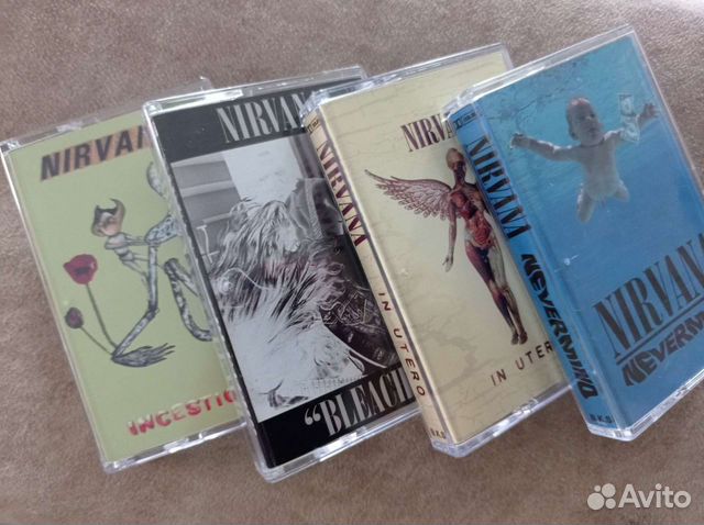 Аудиокассеты Nirvana объявление продам