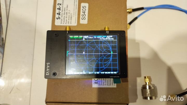 Векторный анализатор nanovna v2 с экраном 2.8