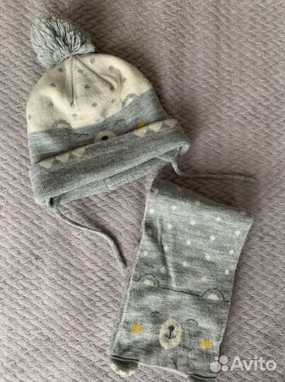 Шапка и шарф Zara