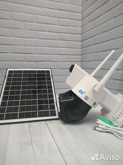 Камера видеонаблюдения с сим картой солнечной бат