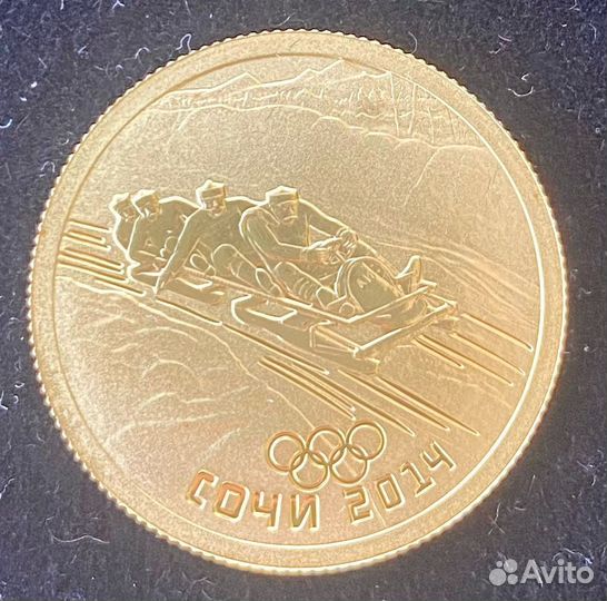 Золотая монета 