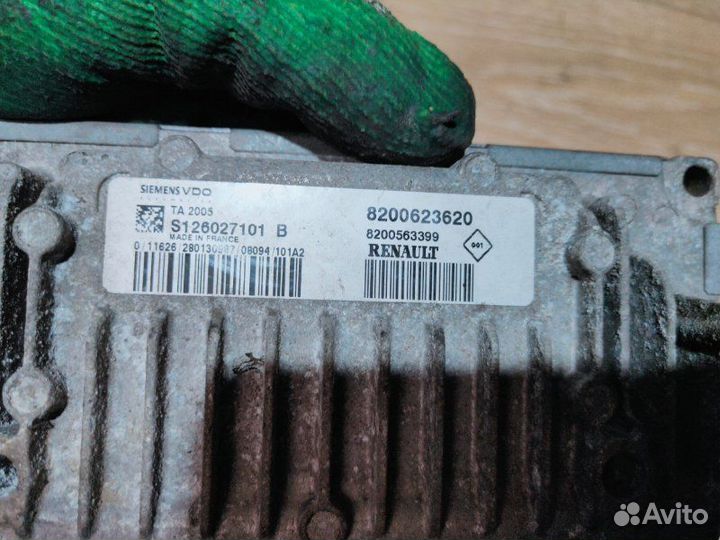 Блок управления АКПП Renault Scenic Ii 2008