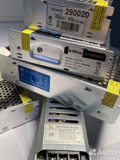 Блок питания для светодиодных лент