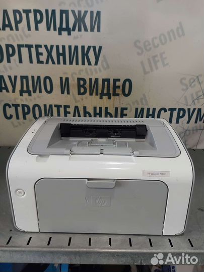 Принтер лазерный HP P1102 пробег 2202 копий