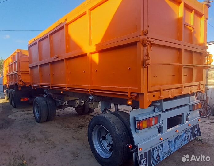 Прицеп самосвальный СЗАП 8527, 1990