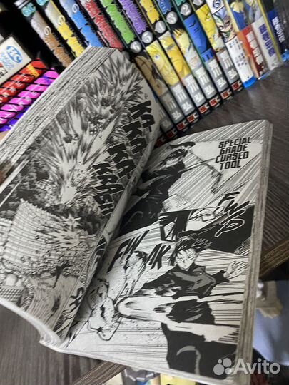 Манга маническая битва на английском