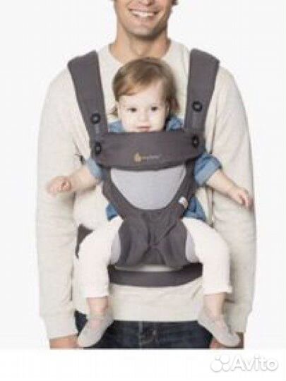 Рюкзак переноска кенгуру ergobaby 360 Carbon Grey