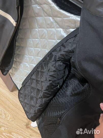 Мото куртка кожаная