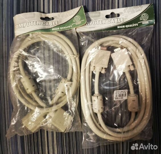 Кабели VGA для мониторов