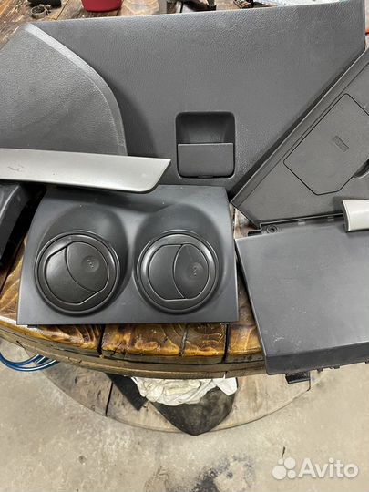 Пластик на шевроле Авео т250