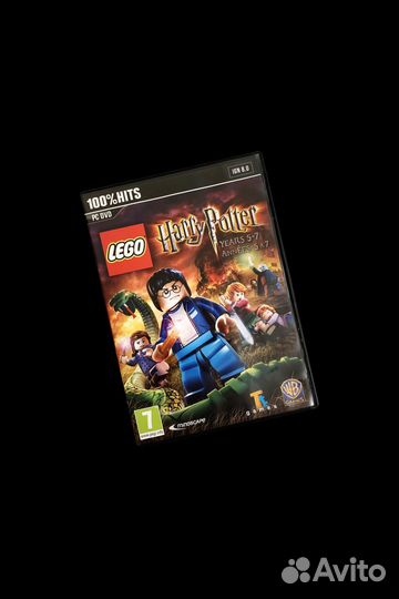 Lego Harry Potter: Years 5-7 зару лицензия DVD-box