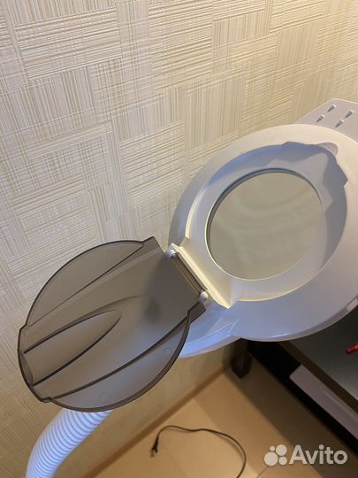 Лампа лупа напольная