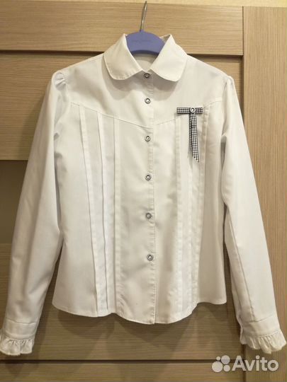 Рубашка школьная для девочки