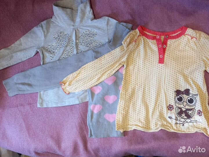 Вещи пакетом на девочку 3, 4 года
