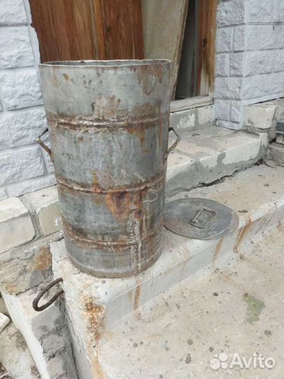 Бак труба из нержавейки