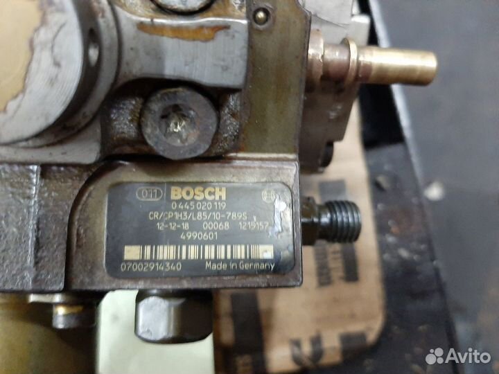 Тнвд Cummins Газель 2.8