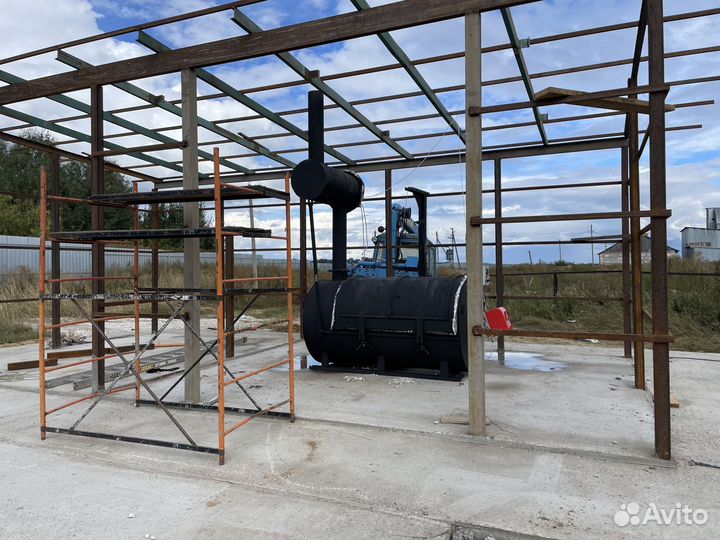 Крематор для утилизации отходов / Инсинератор