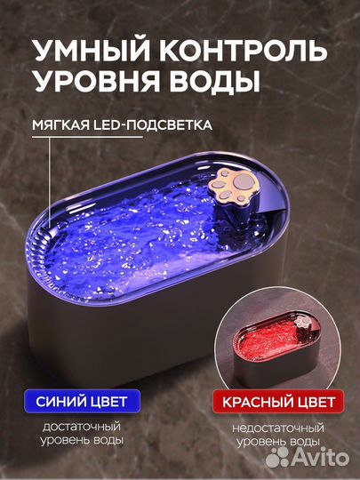 Автоматическая поилка для кошек автопоилка миска