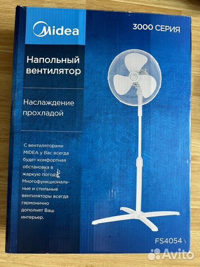 Вентилятор напольный Midea fs 4054