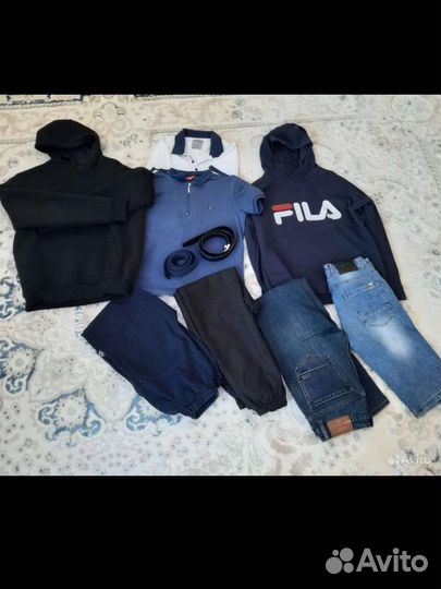 Мужская одежда пакетом