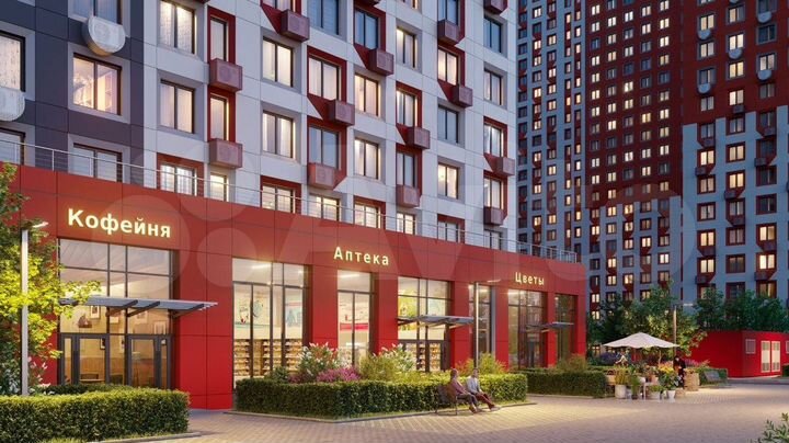 1-к. квартира, 36,5 м², 13/19 эт.