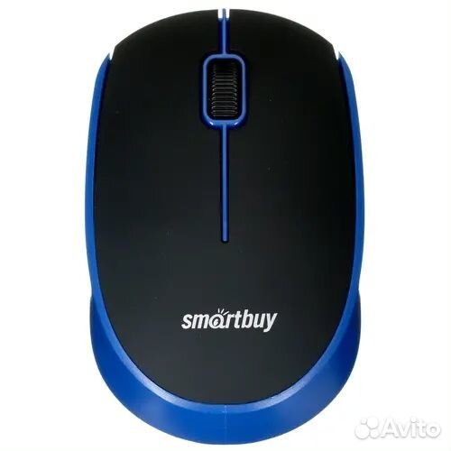 Мышь беспроводная SmartBuy 368AG ONE черно-синяя