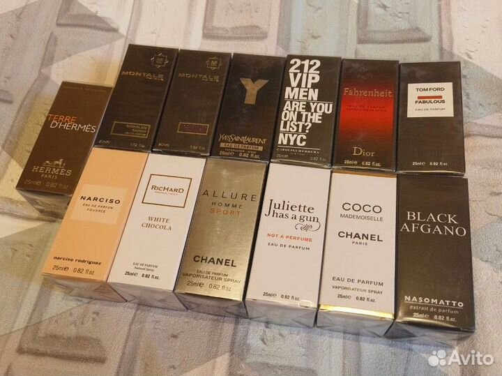 Тестеры духи новые Парфюм 25мл в ассортименте