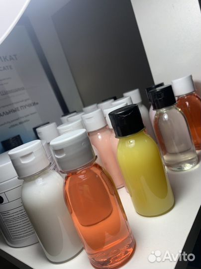 Безсульфатный шампунь и маска для волос