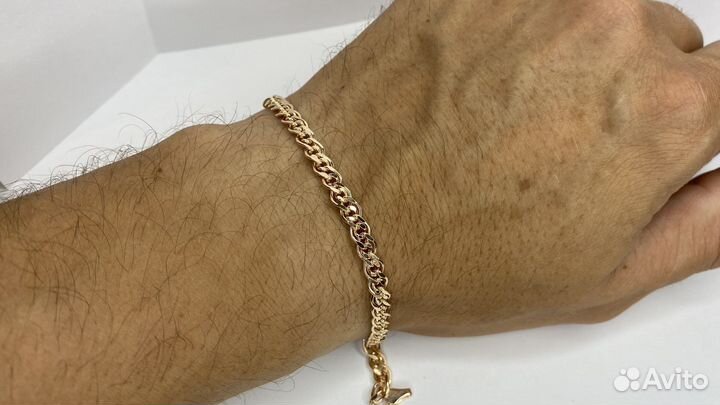 Золотой браслет Нонна 16 см (2,96 гр)