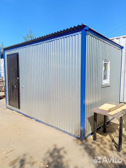 Бытовка 4 метра на 4-6 человек хозблок
