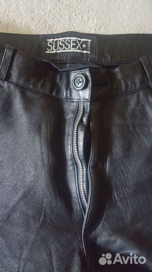 Брюки мужские кожаные 50-52