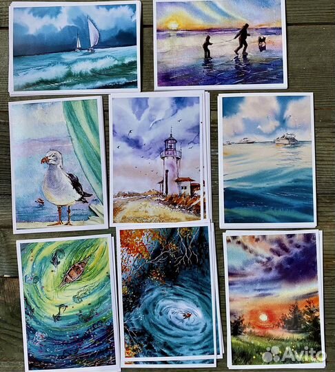 Авторские почтовые открытки