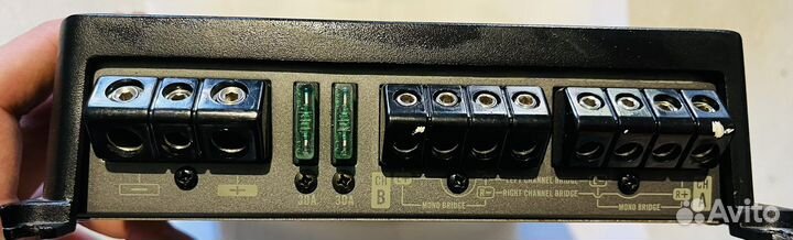 Усилитель 4х канальный,колонки,провода,пищалки