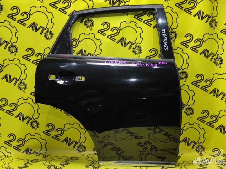 Дверь задняя правая Infiniti Fx35 S50 VQ35DE