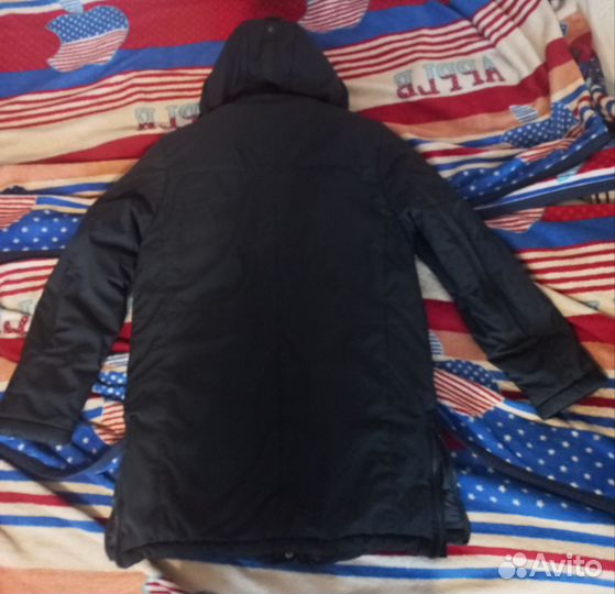 Куртка зимняя мужская размер 48 бу