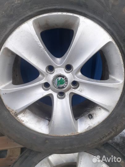 1 в наличии диски на а\м Skoda Yeti под ремонт