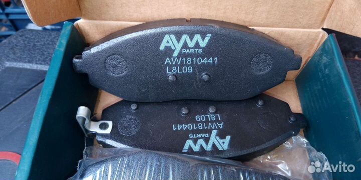 Новые колодки шевроле спарк