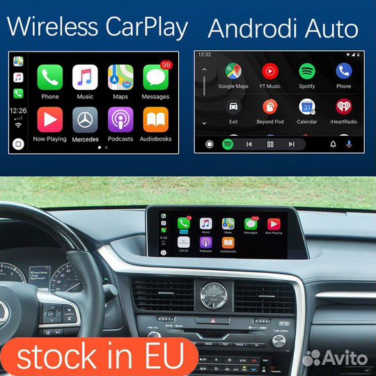 Apple Car Play + Android для Lexus RX300 2014-19г
